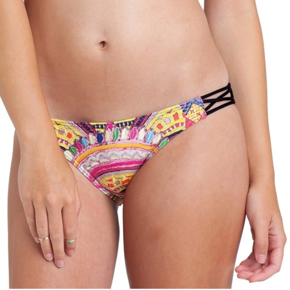 NWT BILLABONG PERUVIAN DREAMS TROPIC BIKINI BOTTOM , sz Med